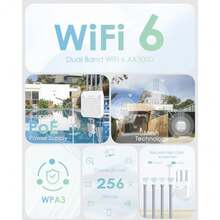 Wavlink AX3000 Mesh - Punto de Acceso inalámbrico PoE de Largo Alcance para Exteriores - Ideal para áreas Grandes - como en la foto - Ver 5