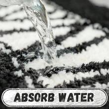 Gothic Black And White Bathroom Rug Horror Rug Carpet Furniture Mats Rugs Horror Decor - 120x50cm - View 3