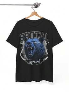 V59 Hip Hop Civil Regime Wolves Inaka Streetwear - 黑色 - 查看 1