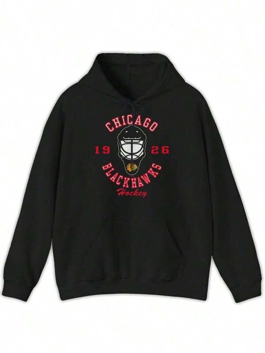 Men Outdoor Hoodies & Sweatshirts - Black - View 1