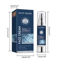 2 unidades de crema hidratante antiarrugas para hombre, cuidado de líneas finas, calmante para después del afeitado, cuidado del contorno de ojos, sin aceite, no grasa, hidratante y protectora de la piel. - Crema facial para hombres - Ver 5