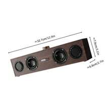 Lenovo 联想C02多媒体音箱，USB/蓝牙双模音箱，USB供电，复古音箱，兼容电视、电脑、手机、低音炮 - C02-USB+wireless - 查看 6