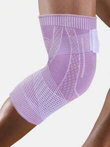 1PC Basic Model Compression Knee Brace Support For Men Women Working Out, Running, Gym, Weightlifting. - Purple - View 6