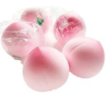 1个桃子造型挤压玩具 - 解压玩具 - 挤压玩具 - 软玩具 - 捏捏乐玩具 - 指尖玩具 - 史迪奇玩具 - 旅行玩具 - 课堂指尖玩具 - 迷你洗澡玩具 - 圣诞文具减压球,生日礼物,完美礼物,赠品,玩具,游戏 - 彩色 - 查看 4