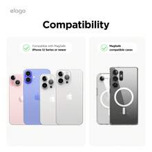 Elago Magnetic Suction Cup Phone Mount Compatible With MagSafe Case, Removable Silicone Sticky Grip Holder For IPhone, Non-Slip, Washable, Hands-Free Selfies/Video For Insta Influencer/Creator, Gift For Birthday, Family, Friends, Phone Accessories, Mountable Holder For Wall, Shower, Phone Stand - 可愛的粉紅色 - 查看 7