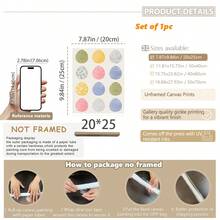 1pc Canvas Wall Art - Easter Gallery Wall Art, Vibrant Spring Art Prints, Easter Danish Pastel Home Decor, Spring Wall Art, Baby Room Decor – Framed Nursery Wall Art Perfect For Playroom Decor Nursery Decor, Childcare Room Decor, Kindergarten Decor, Boy's Room Decor Girl's Bedroom Decor Kids' Room Decor Easter Wall Decor, Nursery Spring Decor, Easter Children's Room Posters, Spring Decor Posters - Multicolor - View 55