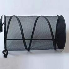 Große faltbare Wäschekorb ohne Deckel, praktischer Aufbewahrungseimer, atmungsaktiver handgehaltener Wäschekorb aus Mesh für Zuhause, Wohnheim und Apartment-Organisation, vielseitiger tragbarer Wäschesammler für einfaches Beladen, Falten und Tragen, atmungsaktives Mesh-Design für schnelles Trocknen, frische Wäsche, leicht und dennoch offener Wäschesammler für aufgeräumte Räume und nahtlosen täglichen Wäschefluss - Verschiedenfarbig - Übersicht 4