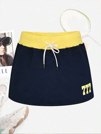 Women's Summer Bestselling Sports Skirt, High Waist Anti-Chafing Outdoor Trail Running Hiking Walking Casual Work Skirt With Built-In Shorts