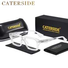 Men's Fashion Retro Square Frame CP+PC Clear Lens Glasses With Special Pin Core Design Suitable For Both Men And Women. Luxurious And Retro Style. Decorative Glasses. Ideal Gift For Parties And Great Choice For Shopping - K40549 - View 3