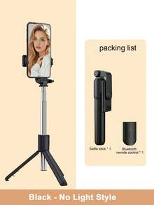 Gậy selfie chân đế ba chân 1,7 mét, giá đỡ điện thoại và điều khiển từ xa. Chân đế ba chân nhẹ có thể dùng làm nguồn sáng, tương thích với iPhone 4/5/6 7/8/11/12/13/14/15/16/17, điện thoại thông minh Android, tương thích với điện thoại thông minh từ 4 đến 7 inch. Thích hợp cho video blog, selfie, phát trực tiếp, quay video, chân đế điều khiển từ xa, quay phim rảnh tay, chân đế điện thoại di động. Thích hợp cho kỳ nghỉ đông, du lịch, hoạt động ngoài trời, phát trực tiếp, ghi hình ổn định, thiết bị quay vlog xoay 360°. - Một cỡ - Xem 13