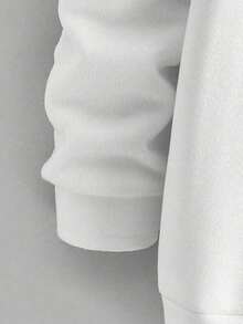 Men's Sweatshirt, Sweater Style, 100% Premium Cotton, Stylish - Blanco - Ver 2