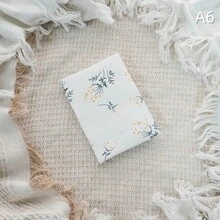 Sampul Pelindung Lembut untuk Buku Catatan/Buku Harian/Perencana Ukuran A5/A6 dengan Motif Bunga Lilac - Sepotong Tunggal - View 13