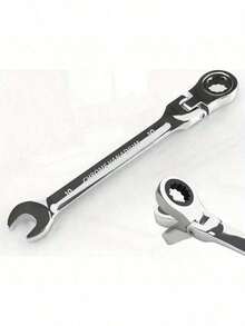 72-Tooth Ratcheting Wrench, Flexible Head Ratchet - 72-tooth Ratchet Adjustable Wrench - View 5