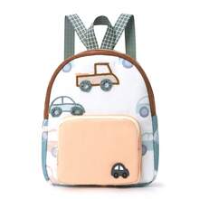 1 pieza Mochila linda personalizable con nombre bordado, multifuncional adecuada para la escuela, ligera de gran capacidad, viajes y ocio, regalo de vacaciones y cumpleaños para amigos, regreso a la escuela - Multicolor - Ver 14