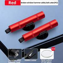 Compact Steel Emergency Car Window Breaker - Multifunctional Escape Tool With Seatbelt Cutter And Car Window Hammer, Suitable For Vehicle Emergencies And Outdoor Use - one-size - View 16