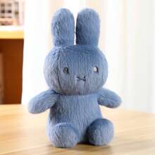 MIFFY 25厘米米菲中号毛绒玩偶，卡通兔子角色收藏品，适合作为青少年、米菲粉丝和成人的节日/生日礼物，也可作为家居/办公室装饰品。 - 彩色 - 查看 15