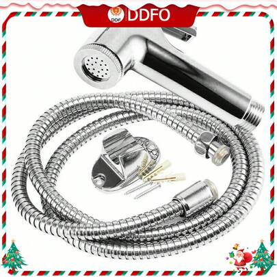 Chrome Muslim Shower Head And Hose Bidet Spray Tap For Toilet Hygienic From Ddf The Best Price