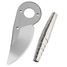 KIT 2 PZ-Cuchilla y resorte de repuesto para T-45XZ, Truper - Silver-2pcs - Ver 3