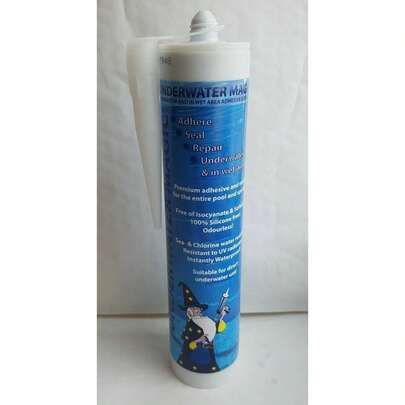 Underwater Magic W- UNDERWATER Adhesive & Sealant - Colour White