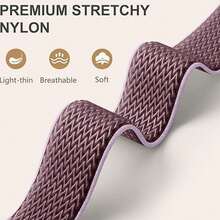 4条18mm通用快拆尼龙弹性表带，兼容Garmin Venu 4 41mm/Venu 3S 2S/Forerunner 255S 265S，男女通用；柔软运动弹性表带，兼容华为Watch GT6 5 4 41mm/GT6 Pro 46mm/GT5 Pro 46mm；兼容Fossil GEN6 42mm/女士运动款，18mm男女通用表带 - 18mm - 查看 6