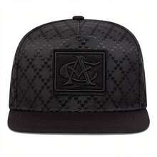 1pc Men's CA Letter Embroidered Snapback Hat, Casual Baseball Cap, Street Hip Hop Fashion, Suitable For Spring, Autumn, Travel, Beach - Multicolor - View 6