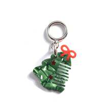 1pc 2026 Hot Selling Cute Mini Comb Keychain Pendant, Versatile Cartoon Dog Comb Bag Charm, Perfect Gift For Festival, Birthday, Valentine's Day, Interesting Present - Multicolor - View 3