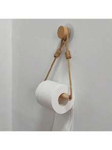1 Stück dekorativer Toilettenpapierhalter zum Aufhängen - platzsparender Toilettenpapier-Spender mit einfachem Rollenwechsel - Badezimmer-Accessoires für moderne Häuser, Haushaltsartikel, Tisch - Verschiedenfarbig - Übersicht 11