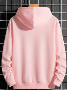 Moletom Premium canguru  irverno 2026 - Rosa Bebê - Visão 2