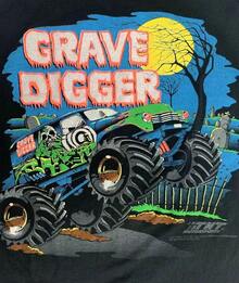 1 PIEZA Manta de camión monstruo de Monster Jam 3D, regalo original para aficionados a los deportes de motor, decoración temática para el hombre cueva, acento para fiesta retro de ciencia ficción y recuerdo del día de carrera, manta suave para el hogar, dormitorio, cama, sofá, picnic, viaje, oficina - multicolor 28 - Ver 7