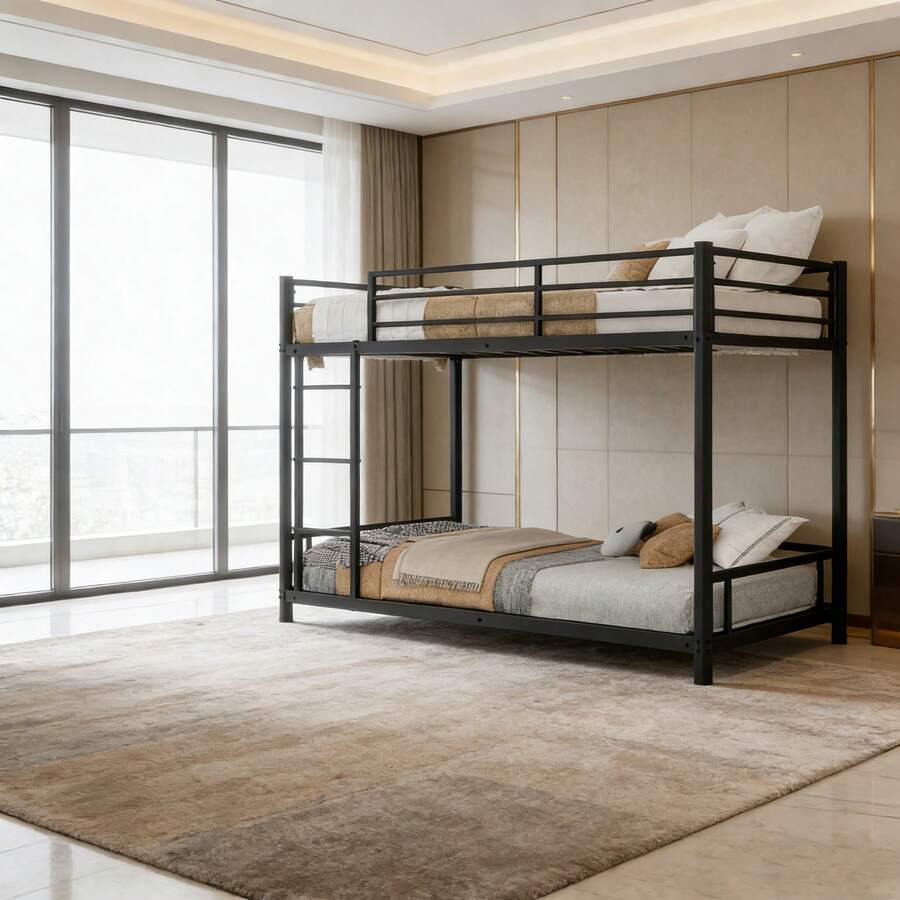 Kids Bed Frames, Headboards & Footboards - Black + Iron + Bedroom - View 1