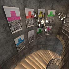 TOTIO Beton selbstklebende Tapete, verdickt, matt, wasserdicht, abnehmbar, grau, Zement-Effekt, Tapetenrolle, selbstklebende Rückseite, Kunststoff, selbstklebende Vinylfolie, DIY, handgefertigte-9823 - 0,4B x 9Lm - Übersicht 5