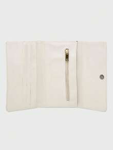 Kit Bolsa feminina Grande Luxo + Bolsa Media Casual Carteira - Branco - Visão 8