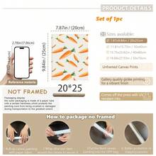 1pc Canvas Wall Art - Easter Gallery Wall Art, Vibrant Spring Art Prints, Easter Danish Pastel Home Decor, Spring Wall Art, Baby Room Decor – Framed Nursery Wall Art Perfect For Playroom Decor Nursery Decor, Childcare Room Decor, Kindergarten Decor, Boy's Room Decor Girl's Bedroom Decor Kids' Room Decor Easter Wall Decor, Nursery Spring Decor, Easter Children's Room Posters, Spring Decor Posters - Multicolor - View 47