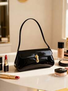 1个复古仿油皮单肩斜挎包，适合约会、外出、派对、宴会，也是一份奢华的节日礼物，以及最实惠的情人节礼物。 - 彩色 - 查看 10