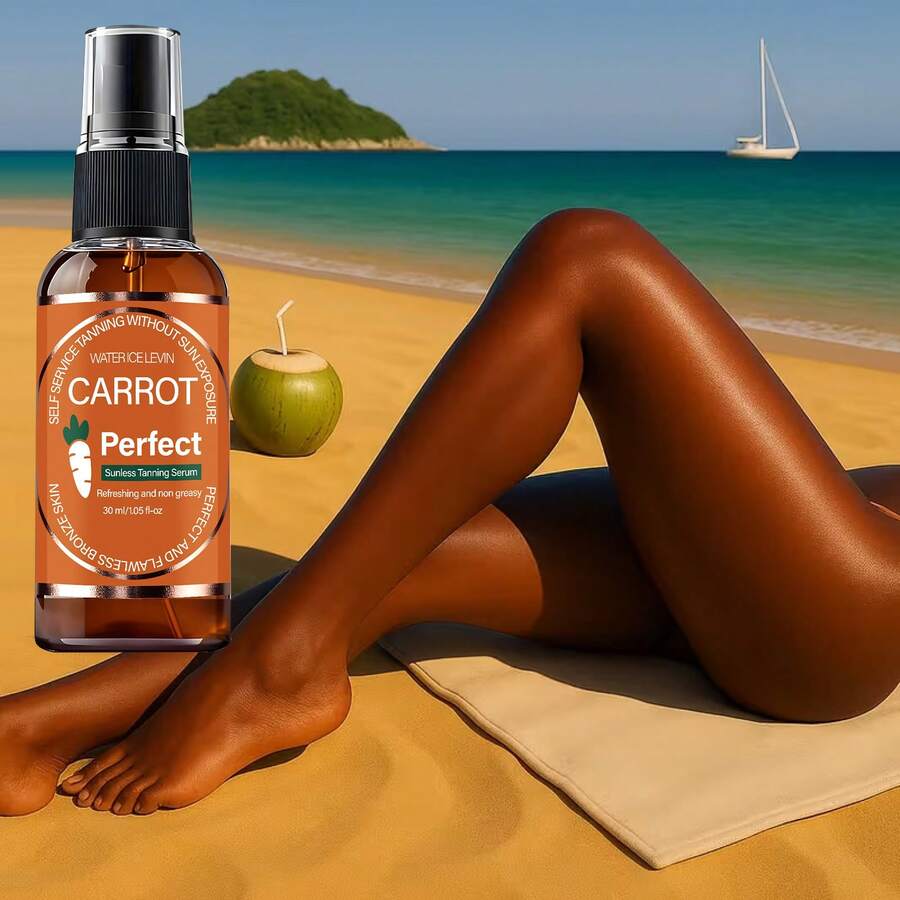 30毫升自晒黑精华液，无需日晒，面部及身体均可使用，轻松打造自然古铜色肌肤，不留痕迹，是情人节、斋月、派对及庆祝活动的理想礼物。 - 棕色 - 查看 1