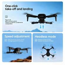 C1,Foldable Remote-Controlled Drone E88 Equipped With Dual Cameras, USB Rechargeable Lithium Polymer Battery, Wi Fi Remote Control, 720p Video, Indoor Use, Beginner Level, Intelligent Obstacle Avoidance - Multicolor - View 7