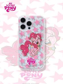 MY LITTLE PONY 官方授权小马宝莉手机壳，印有萍琪派、暮光闪闪、云宝黛西等众多角色，高清印刷，深色背景尽显高级质感，少女心爆棚！全包防摔防指纹，时尚透明气囊保护壳，兼容/Galaxy - 無色 - 查看 2