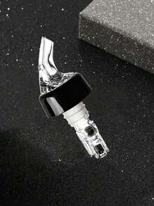 1pc 30/45ml Automatic Measuring Bottle Pourers+5 Small Black Hats, Quick Shot Spirit Measure Pourers, Drinks Wine Cocktail Dispensers, Western Wine Spout, Wine Pourer, Home Bar Supplies, Home Bar Tools, Alcohol Measuring Bottle Dispenser, Newly Designed, Suitable For Most Standard Wine Bottles - Multicolor - View 5