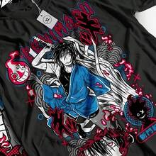 Fire Force Anime T-Shirt - Benimaru, Shinmon, Shinra & Kusakabe Official Character Design With Iconic Fire Force Insignia - Casual & Apparel For Enen No Shouboutai Fans - Đen 2 - Xem 1