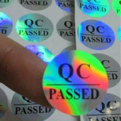 QCPASSED Label Stickers, Self-Adhesive Oval-Shaped Digital Laser Engraved, Customized, Transparent Material, Fluorescent Effect, Color-Changing, With Letter Capacity Indicator Function, Suitable For Back To School, Office, Classroom, Home, Winter, Thanksgiving, Christmas, Saudi National Day, New Year, Valentine's Day, Birthday, Festivals, Gifts For Boyfriend/Girlfriend, Adults