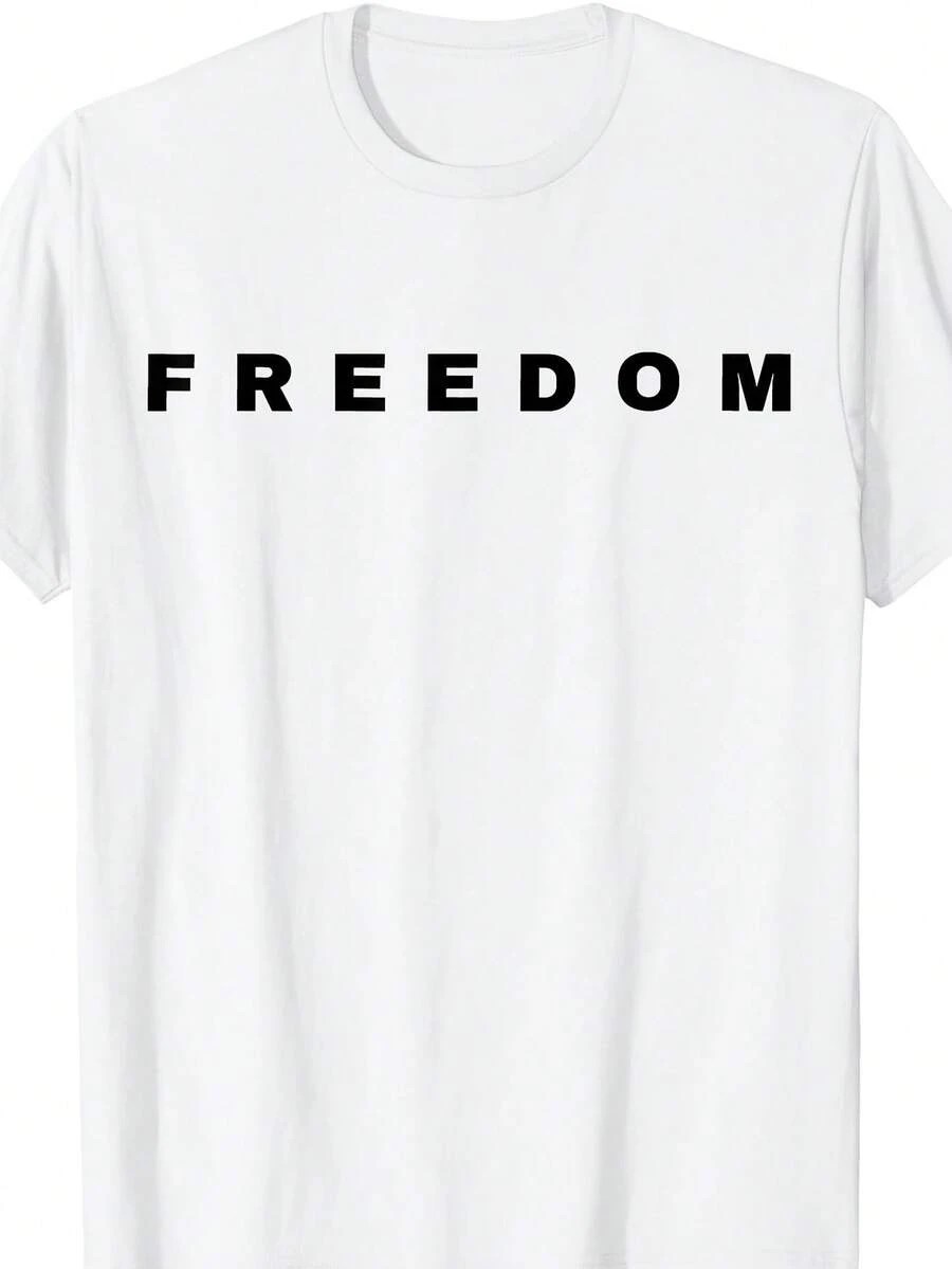 Freedom, Freedom Charlie T-Shirt, Uni - White - View 1