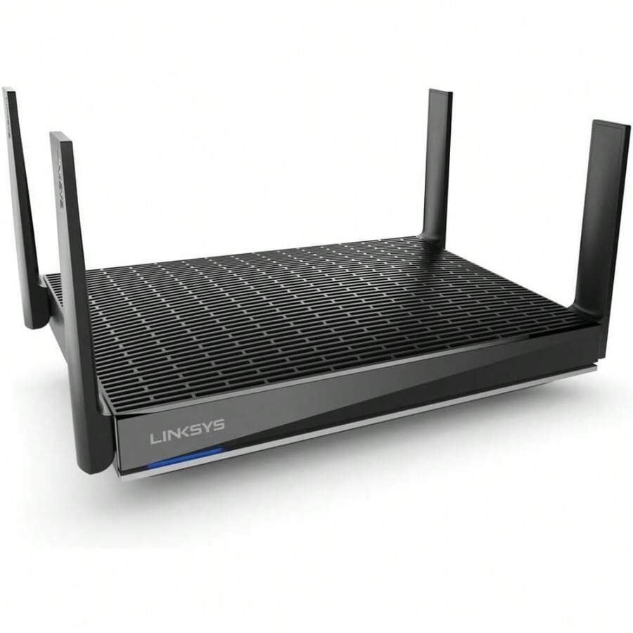 Linksys Mesh WiFi 6 Router Doble Banda 3.000 Sq. Cobertura de pies más de 40 Dispositivos velocidades de hasta 6.0 Gbps - MR9600 reacondicionado 1 Paquete - Solo para Canad - Ver 1