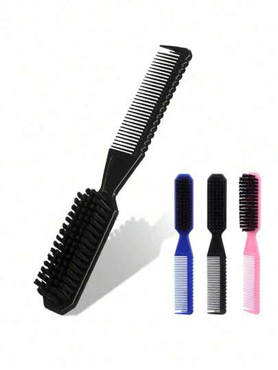 1 Stück geruchslose professionelle Stylingbürste, geeignet für grobes und feines Haar, zum Reinigen von Farbverläufen und Scheren, zum Erstellen glatter Frisuren. Unerlässlich für die Pflege, die Schulanfang und Reisen/Urlaub. Ein hervorragendes Geschenk für Frauen zum Valentinstag/Ostern.