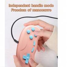 Handheld Sup Mini Handheld Game Console Supports Single And Double Handheld Game Consoles Spring Birthday Gift - Blue - Two - View 5
