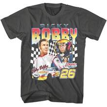 Talladega Nights Many Moods Of Ricky Bobby Men's T Shirt - 黑色 - 查看 8