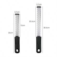 Lemon Zester, Cheese Grater, Multifunctional Stainless Steel Garlic Grater, Manual Ginger Shredded, Household Creative Cheese Grater, Vegetable Grater, Kitchen Stuff, Kitchen Gadgets - Multicolor - View 8