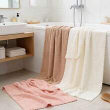 超柔软洗脸巾 5/10 条装，优质超细纤维毛巾，吸水性强，速干珊瑚绒洗脸巾，多用途洗脸巾，适用于浴室、酒店和健身房，可用作沐浴巾、SPA 巾、面巾、指套巾 - 彩色 - 查看 5