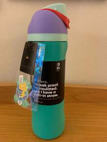 24 Oz/32 Oz Limited Edition Water Bottle, Sports Water Bottle, Leakproof With Pop-Up Lid, Available In A Variety Of Colors, A Water Bottle Designed For Water Drinkers, Suitable For Fitness, Running, School, Halloween, Thanksgiving Day, Christmas Day Gifts, Gift For Her, New Fashion Women Water Bottle For Women - Multicolor - View 42