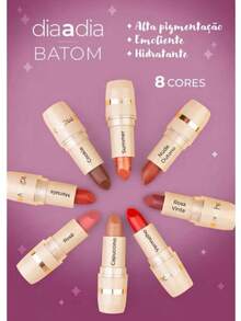Mahav Daily Lipstick, Long Lasting 24h, High Pigmentation - Professional Finish And High Fixation. - CAPPUCCIN - View 3