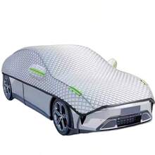 Thickened Cotton Velvet Car Cover, Sunshade, Snow And Rain Protection - Car Cover - View 8